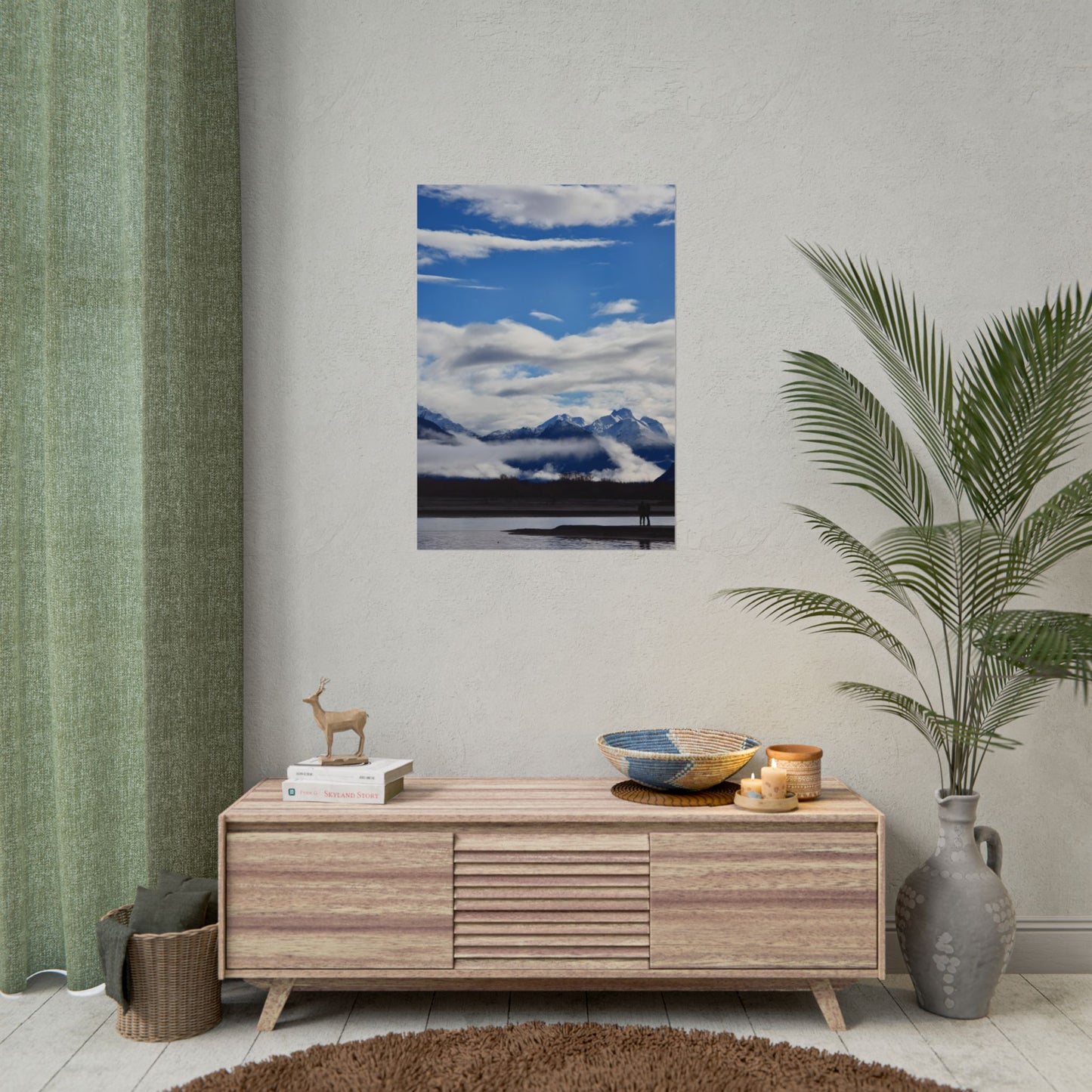 Glenorchy Serene Landscape Print