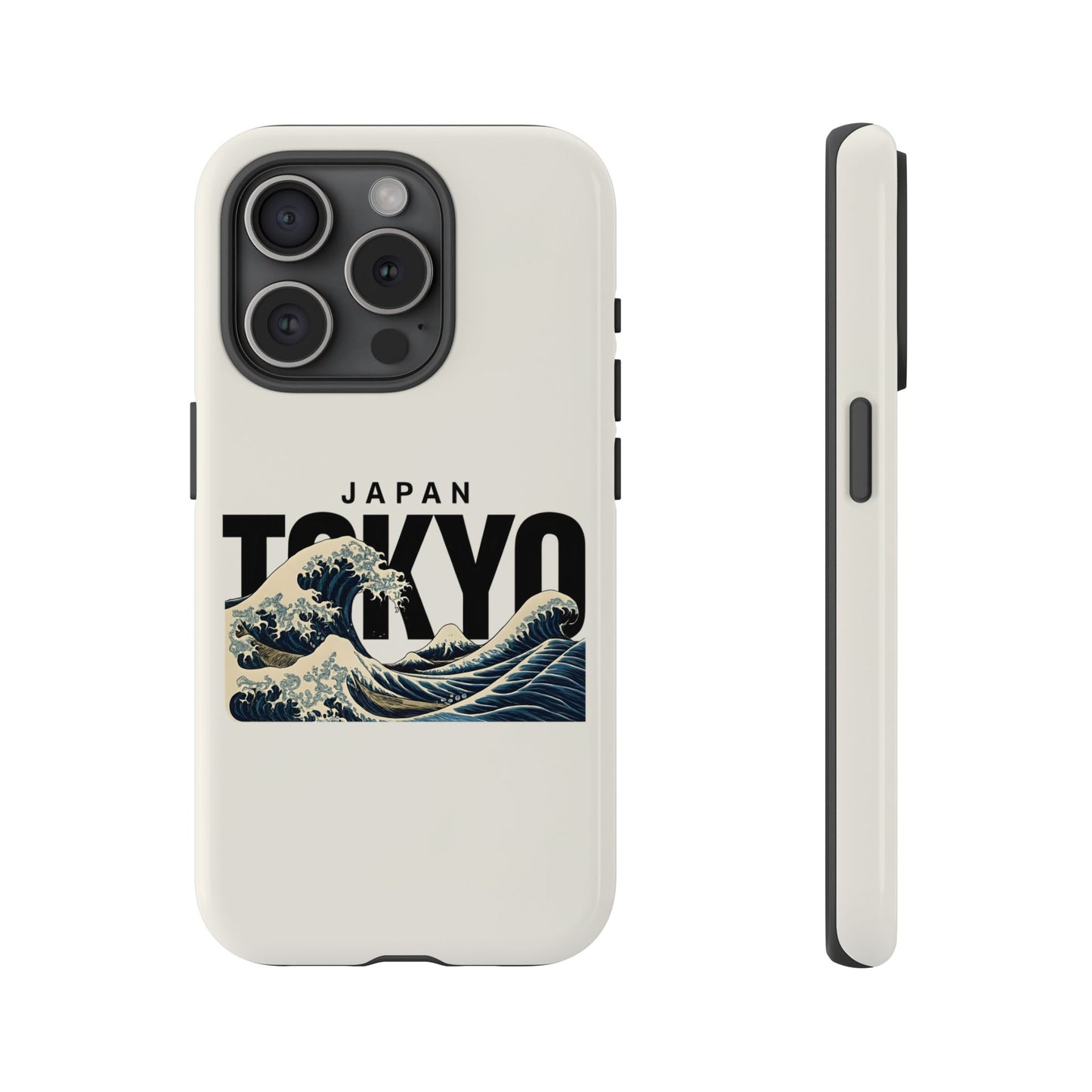 Japan Tokyo Wave Phone Case iPhone 15 Pro Glossy