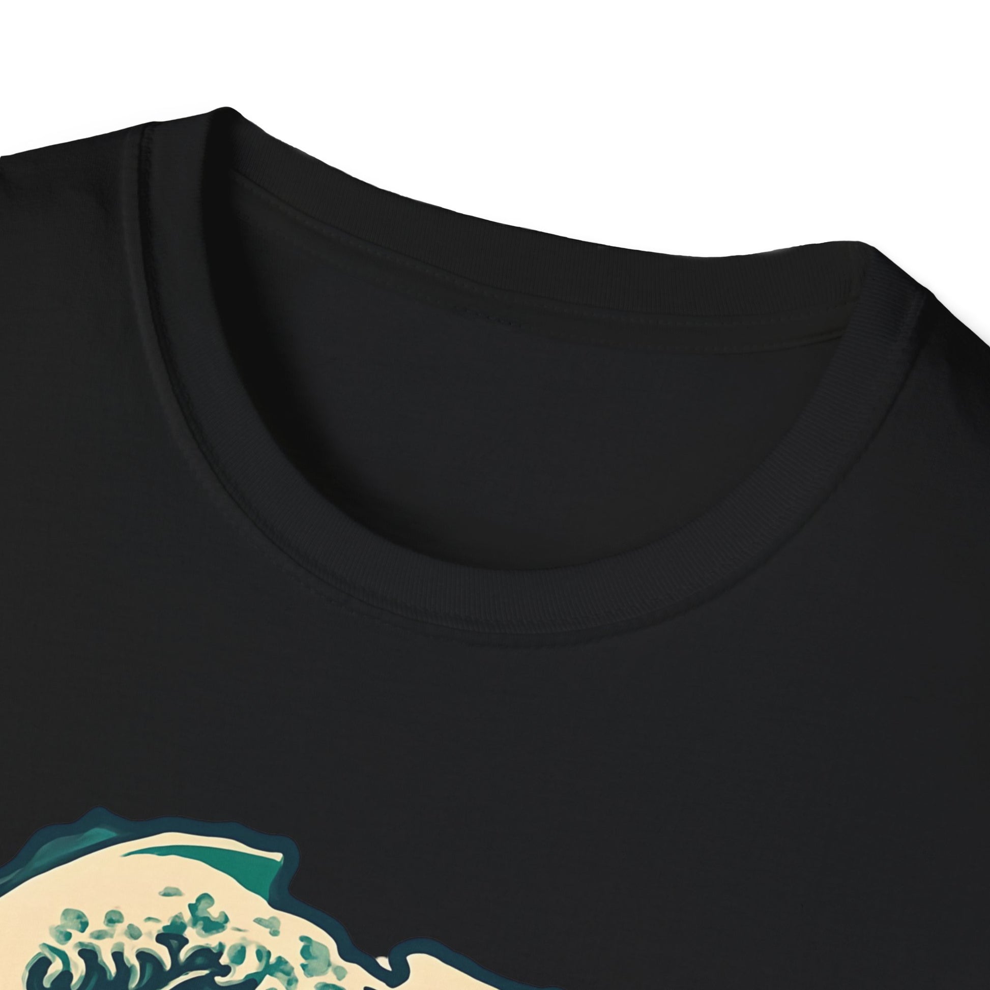 Waves of Afrika T-Shirt, Unique African Map Art Tee