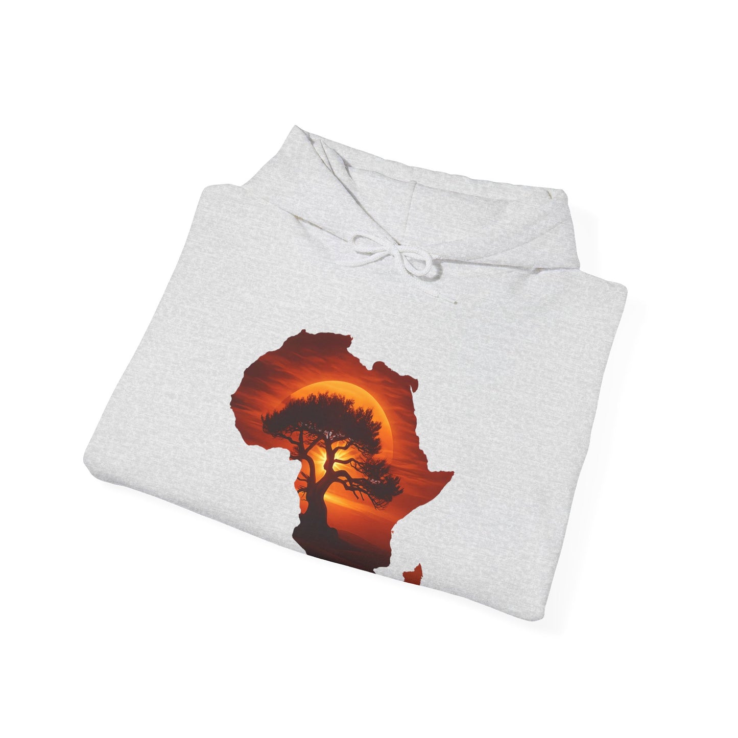 Africa Map Sunset Hoodie