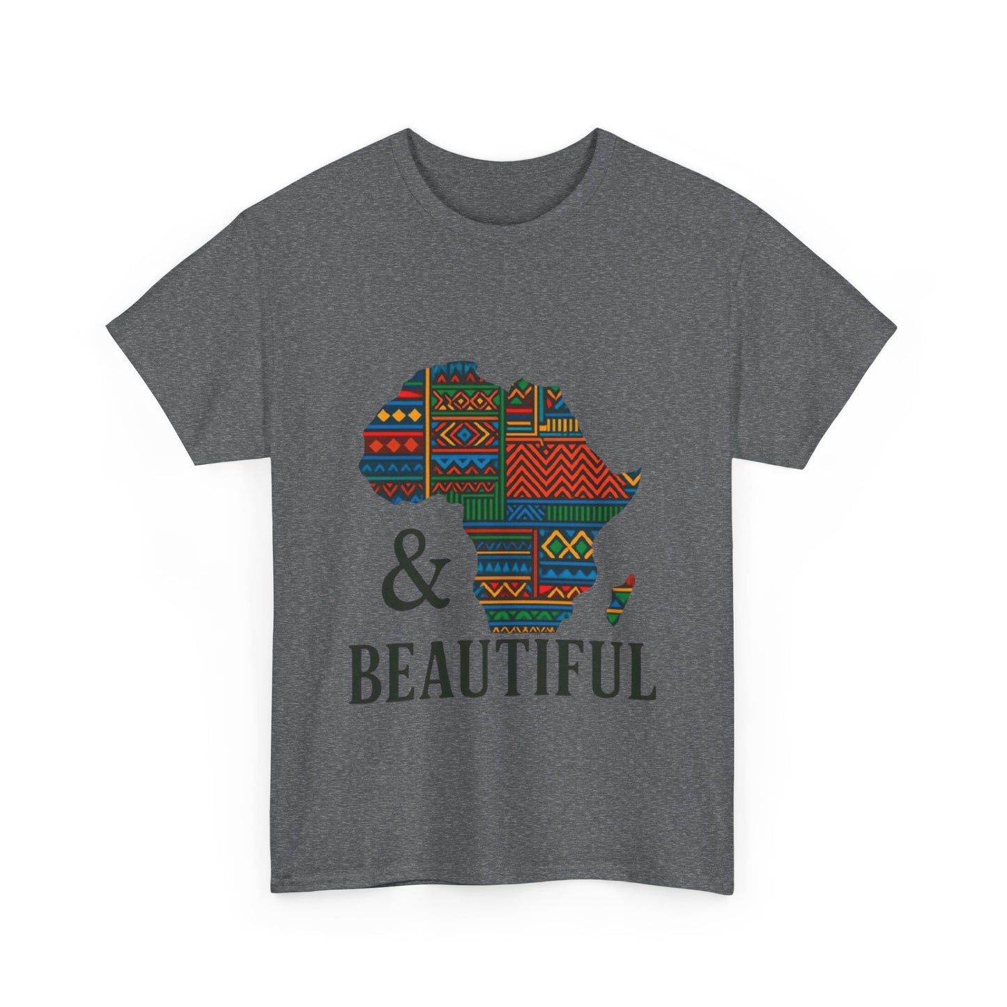 African Map Unisex Cotton T-Shirt