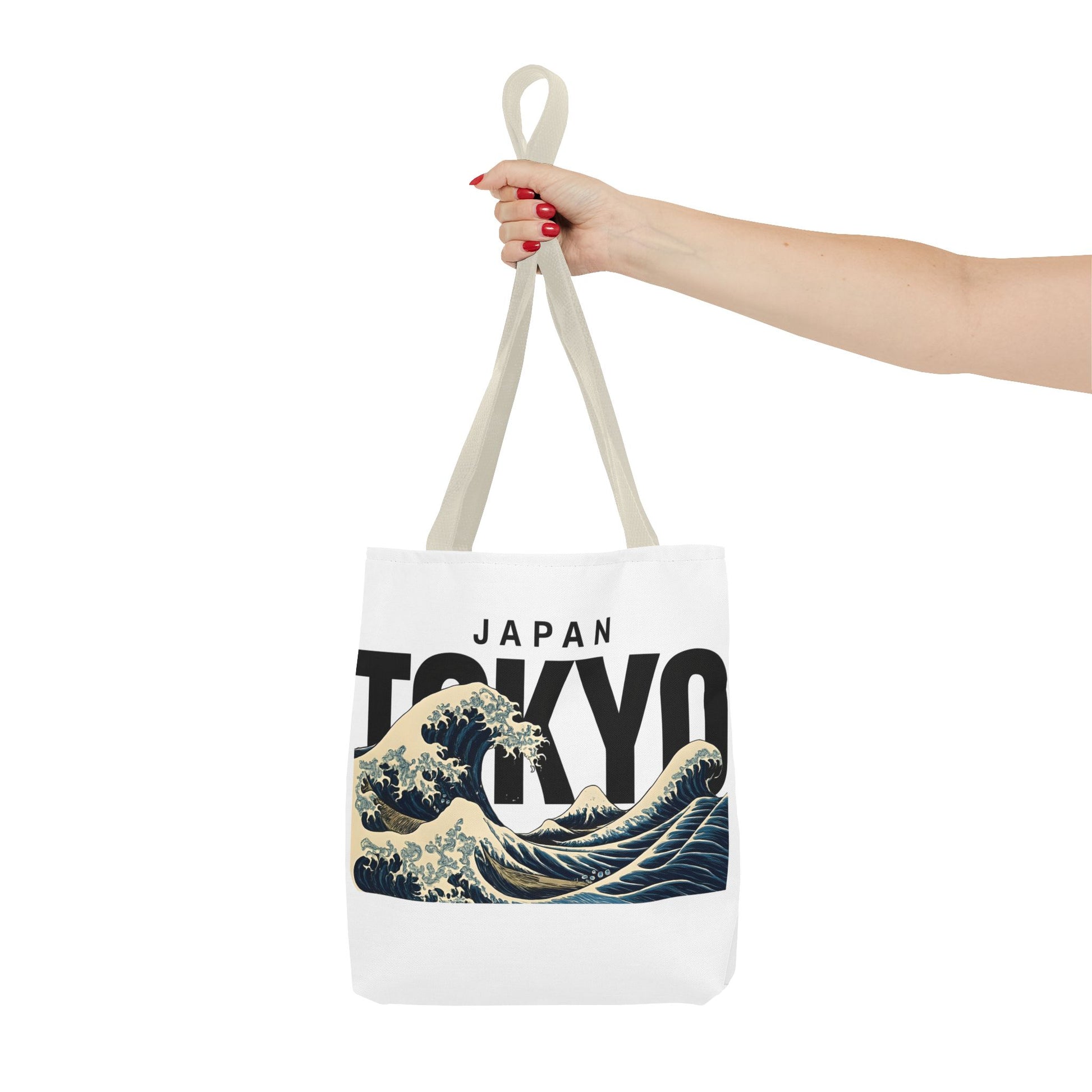 Japan Tokyo Wave Tote Bag