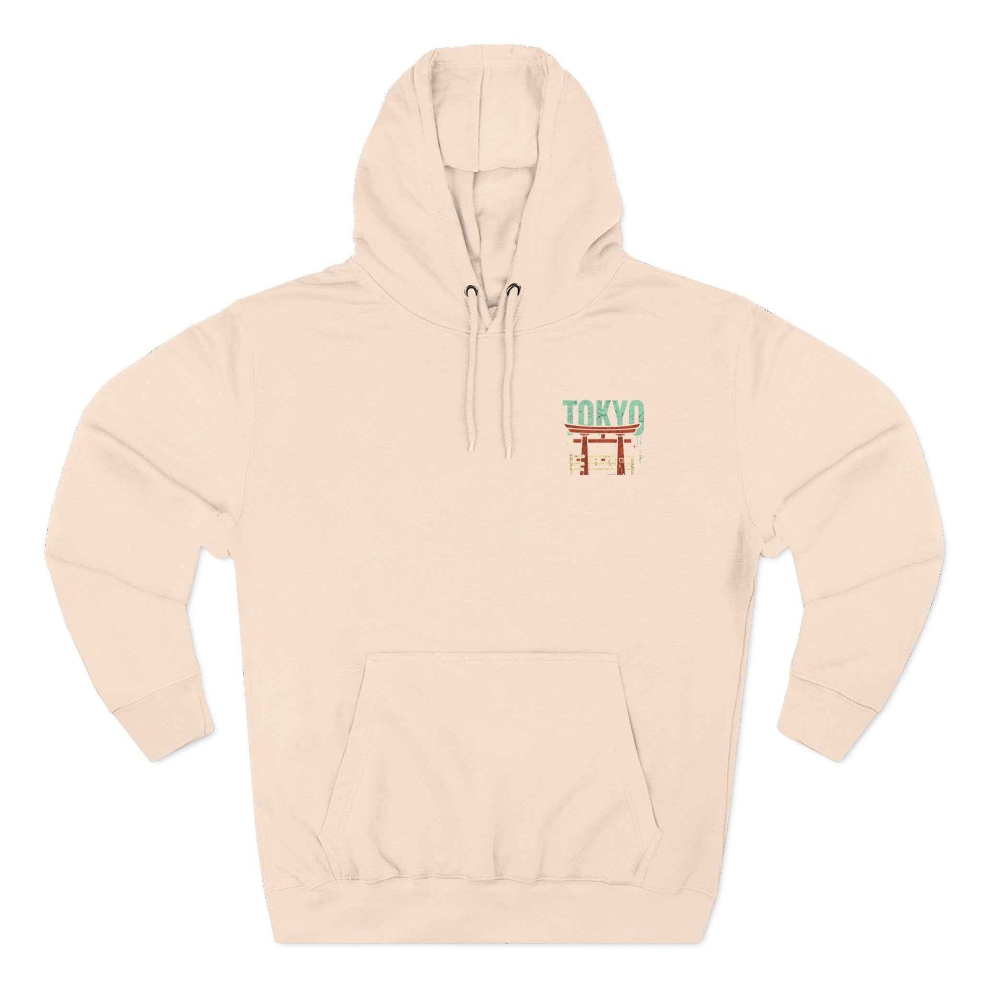 Tokyo Mt Fuji Hoodie Pale Pink