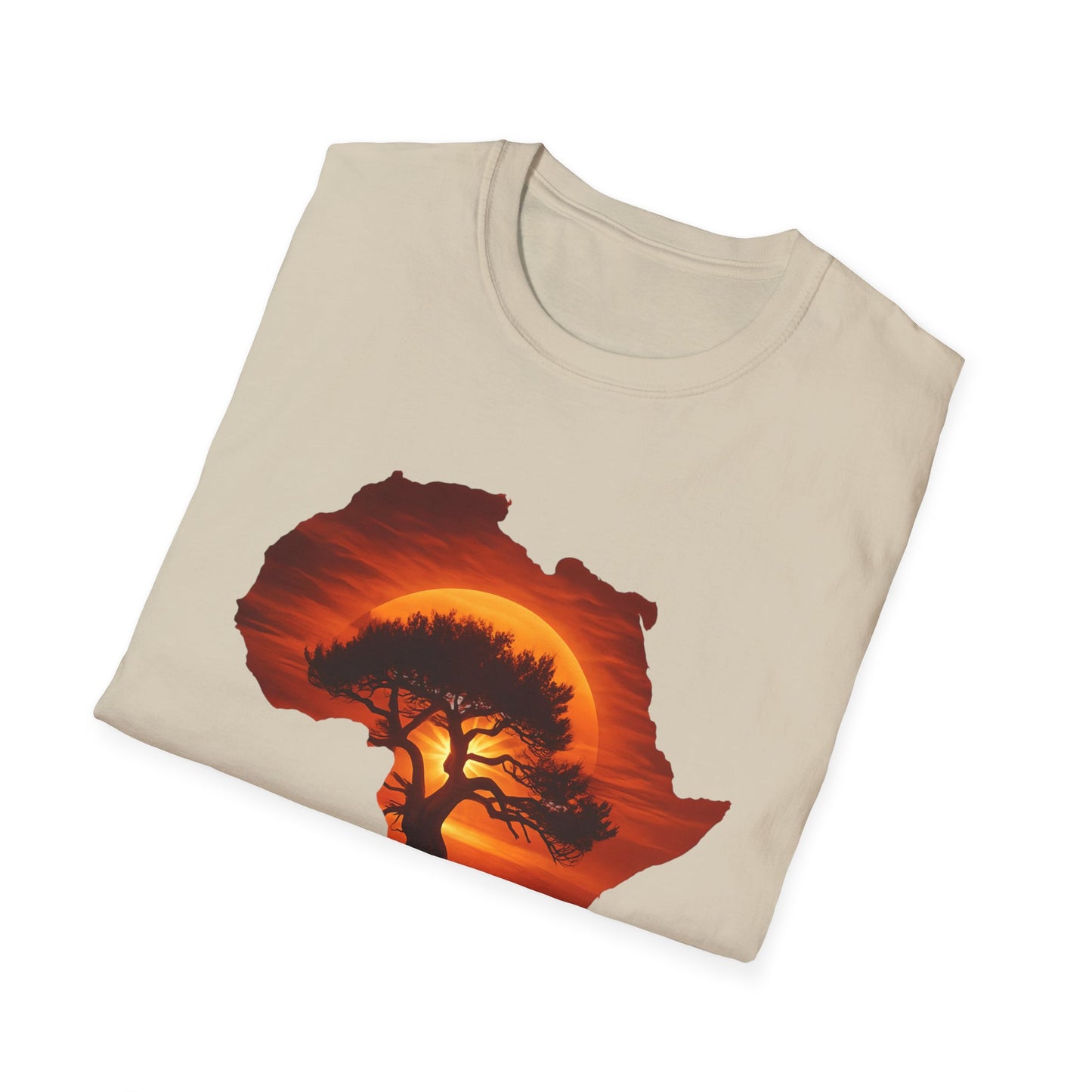 Unique Africa Map T-Shirt