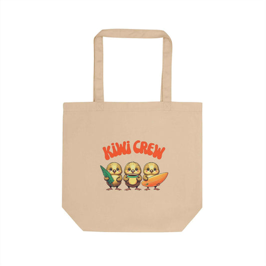 Eco-Friendly Kiwi Crew Tote Bag One size Oyster