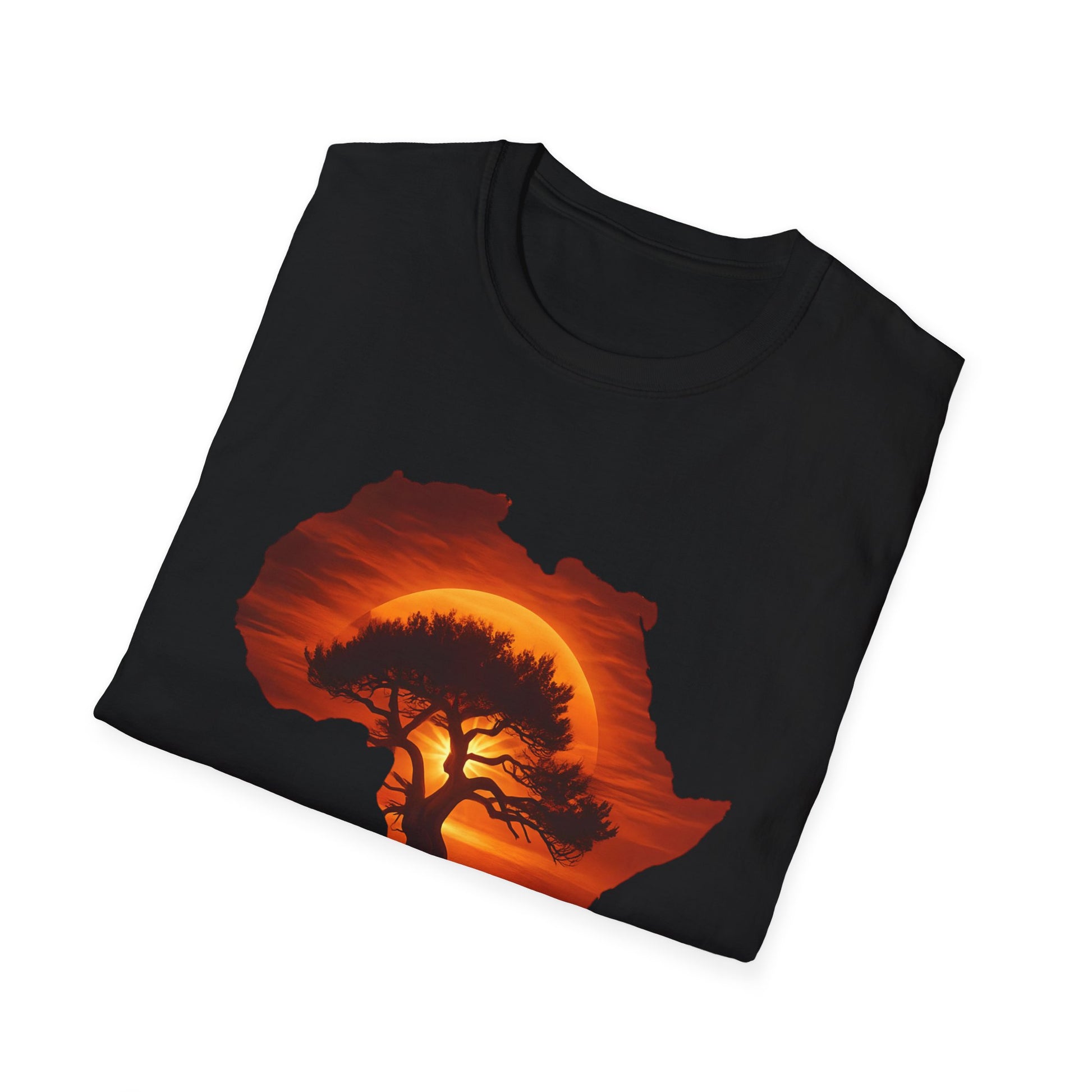 Unique Africa Map T-Shirt