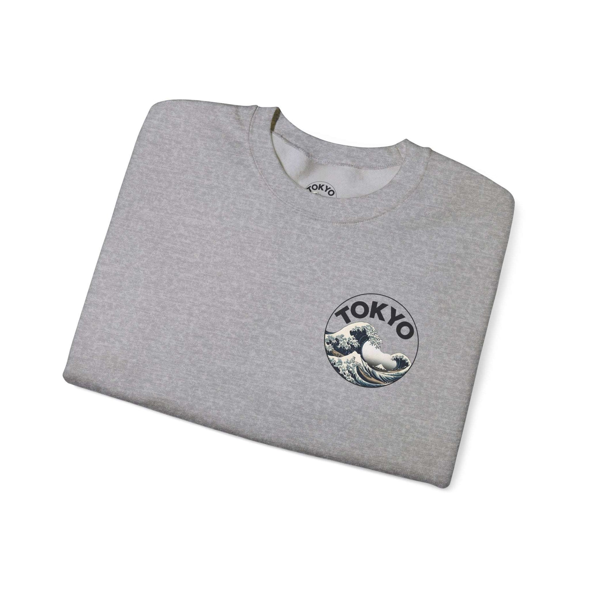Tokyo Wave Unisex Heavy Blend Crewneck Sweatshirt