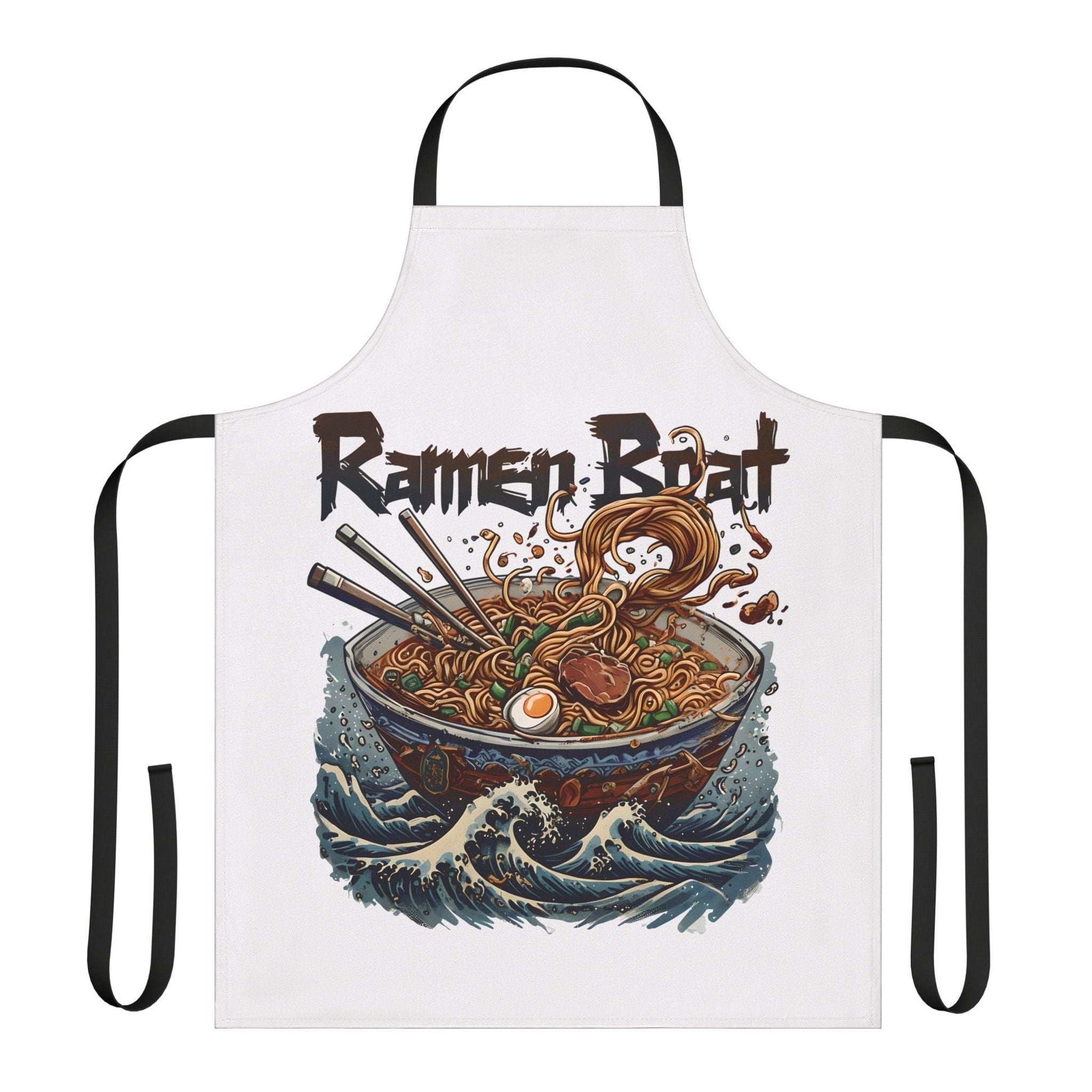 Ramen Lover's Ramen Boat Apron One size Black