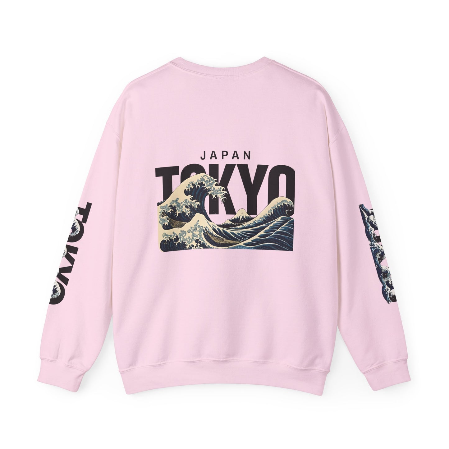 Tokyo Wave Unisex Heavy Blend Crewneck Sweatshirt