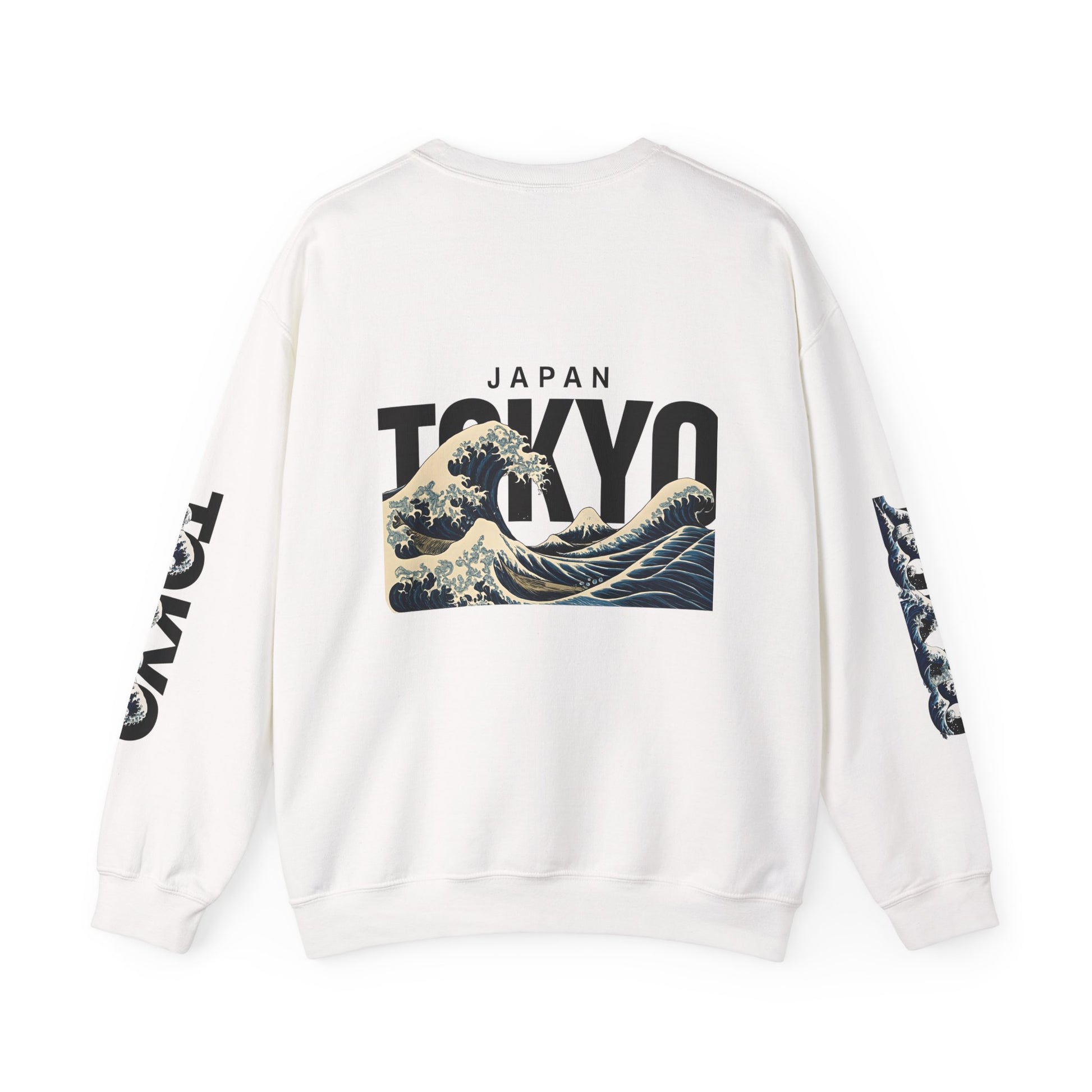 Tokyo Wave Unisex Heavy Blend Crewneck Sweatshirt