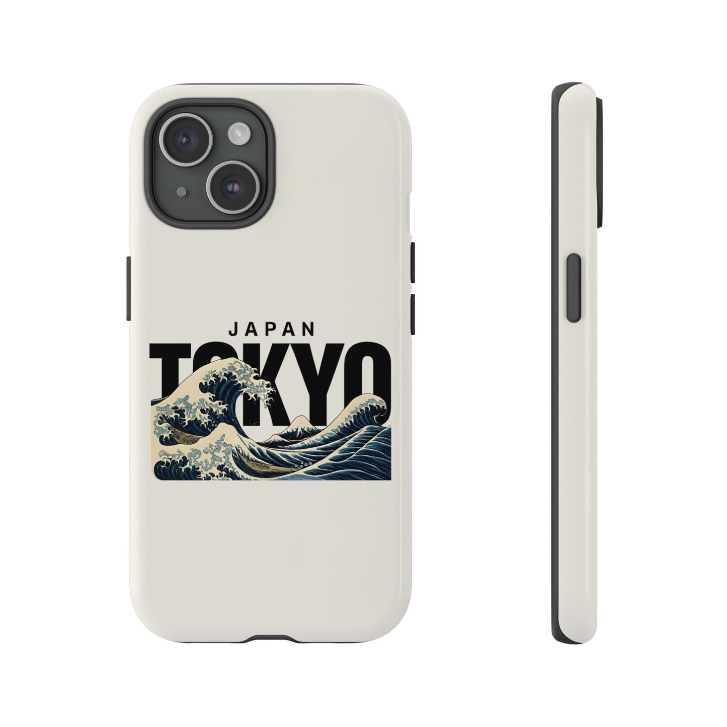 Japan Tokyo Wave Phone Case iPhone 15 Glossy