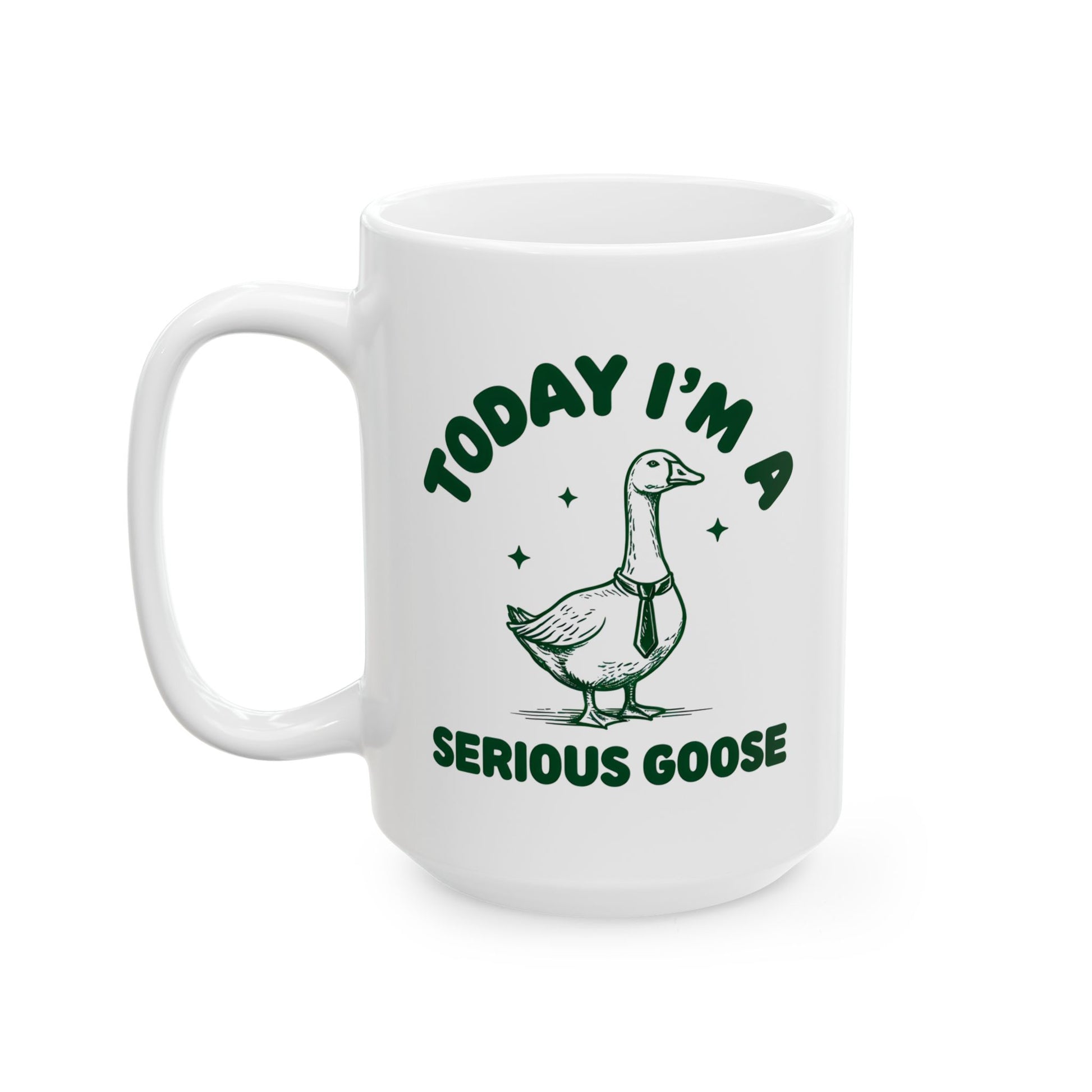 Whimsical Goose Ceramic Mug