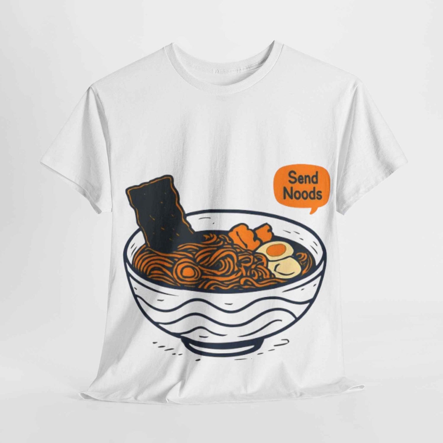 Funny Ramen Shirt Unisex Heavy Cotton Tee