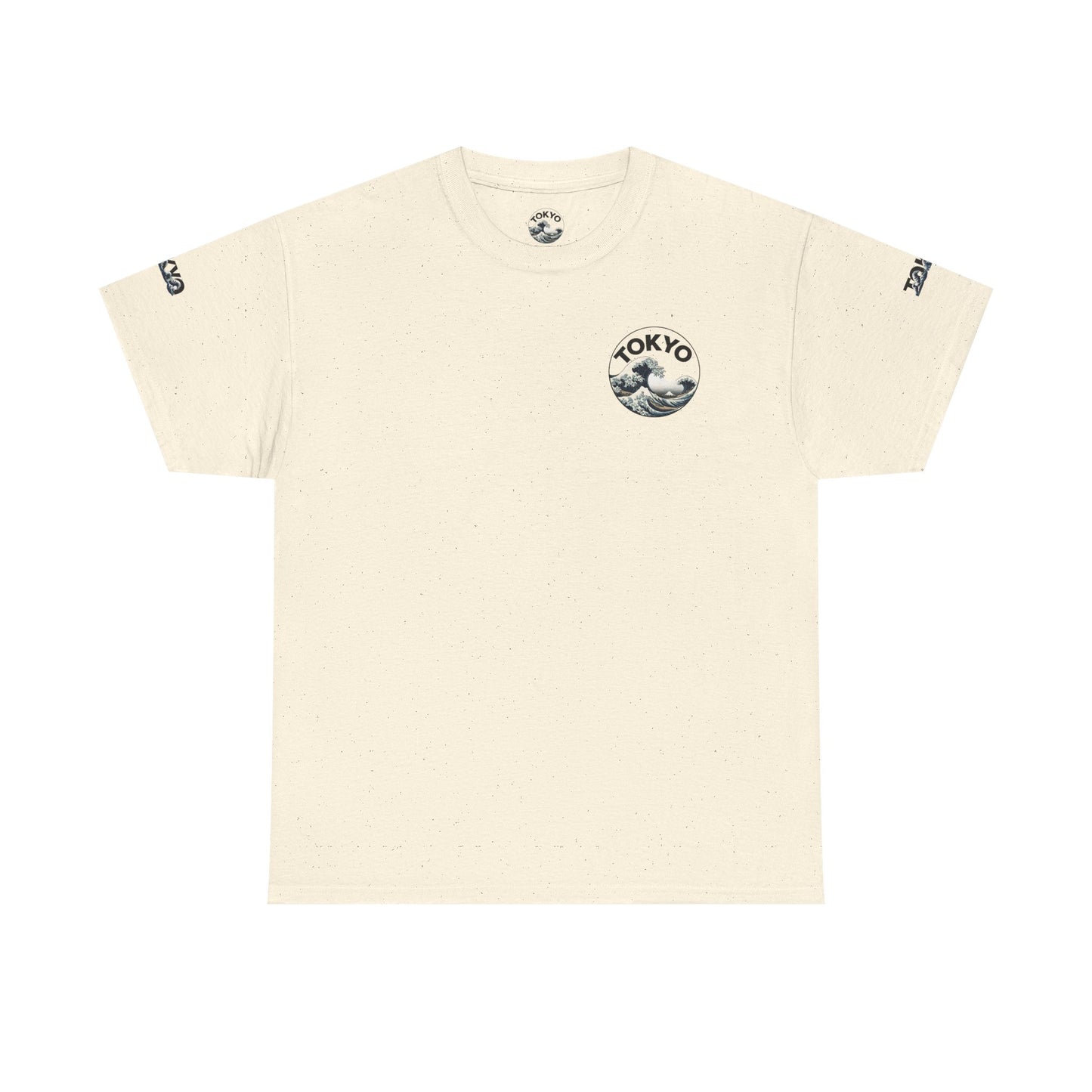 Tokyo Wave Graphic Tee Natural