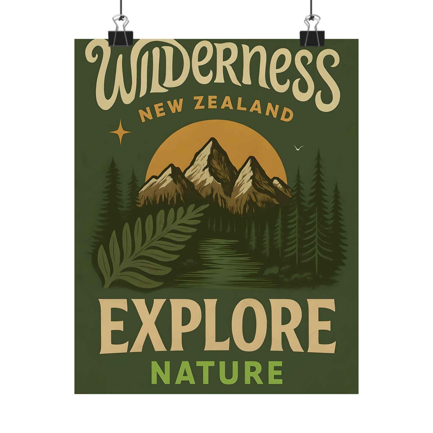 Nature Explorer Matte Posters 8" x 10" Matte