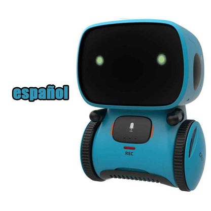 Interactive Voice-Controlled Smart Robot Spain Blue