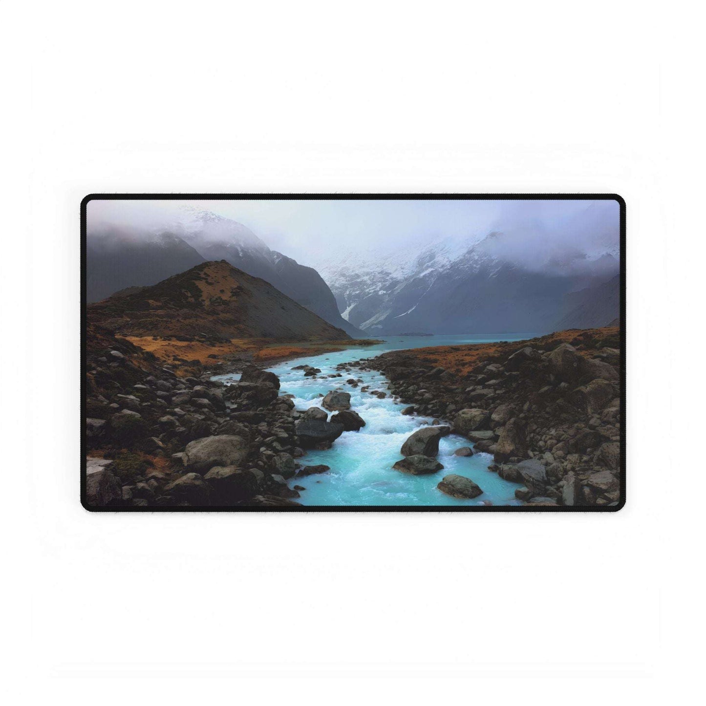 Turquoise River Desk River Desk Mat 23.6" × 13.8"