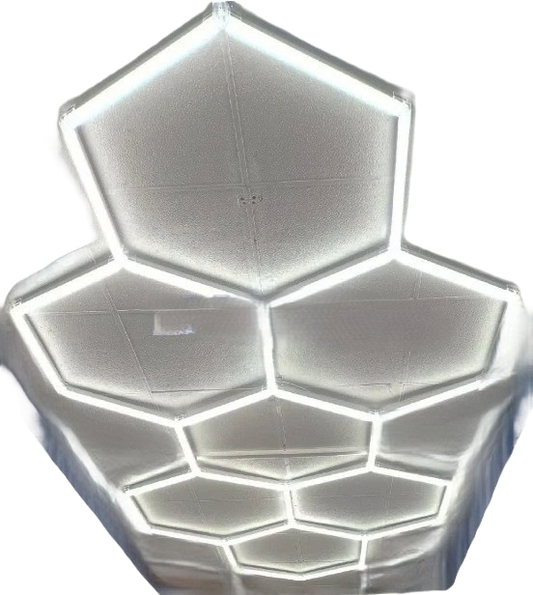 Hexagon LED Ceiling Lighting 110-240V