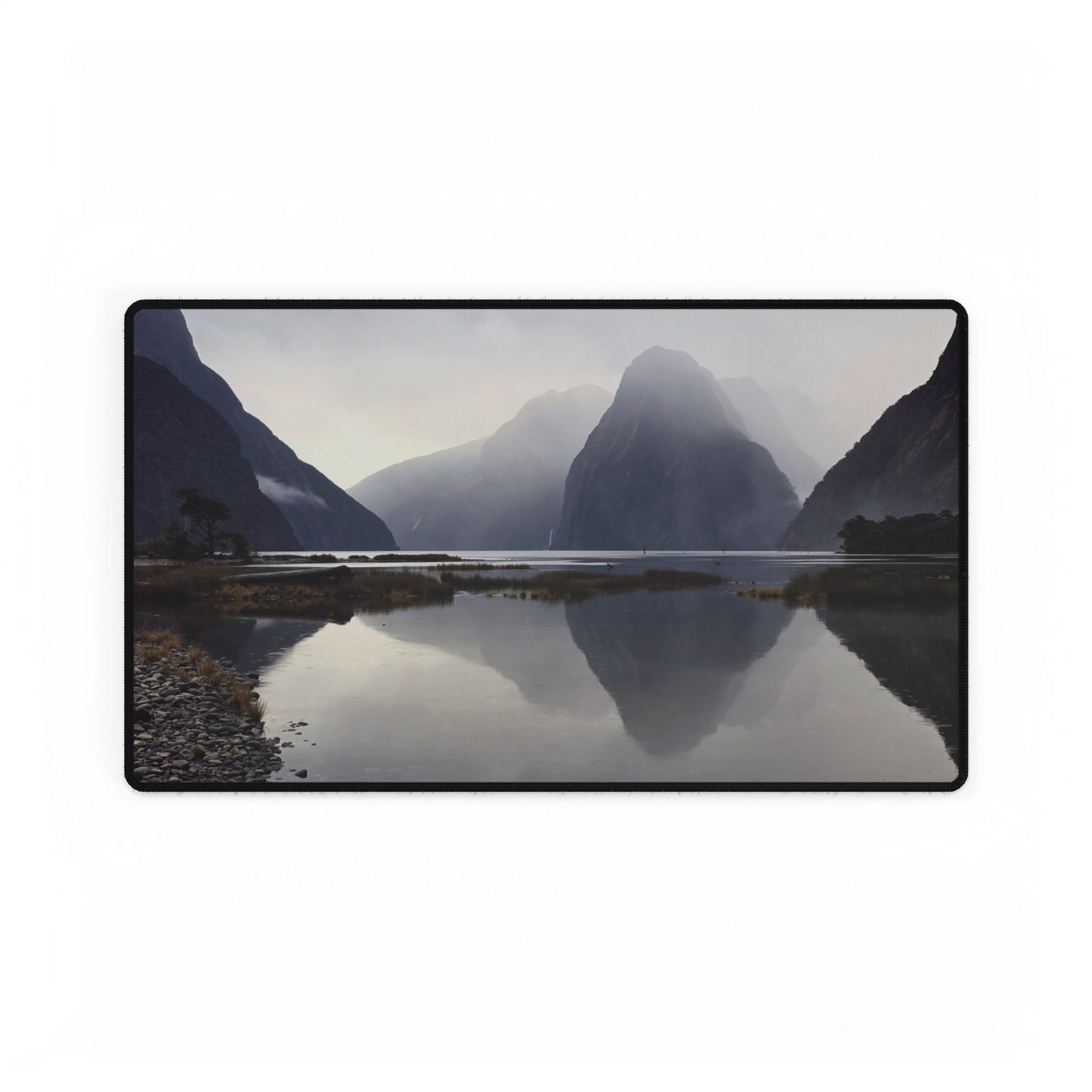 Milford Sound Scenic Desk Mat 23.6" × 13.8"