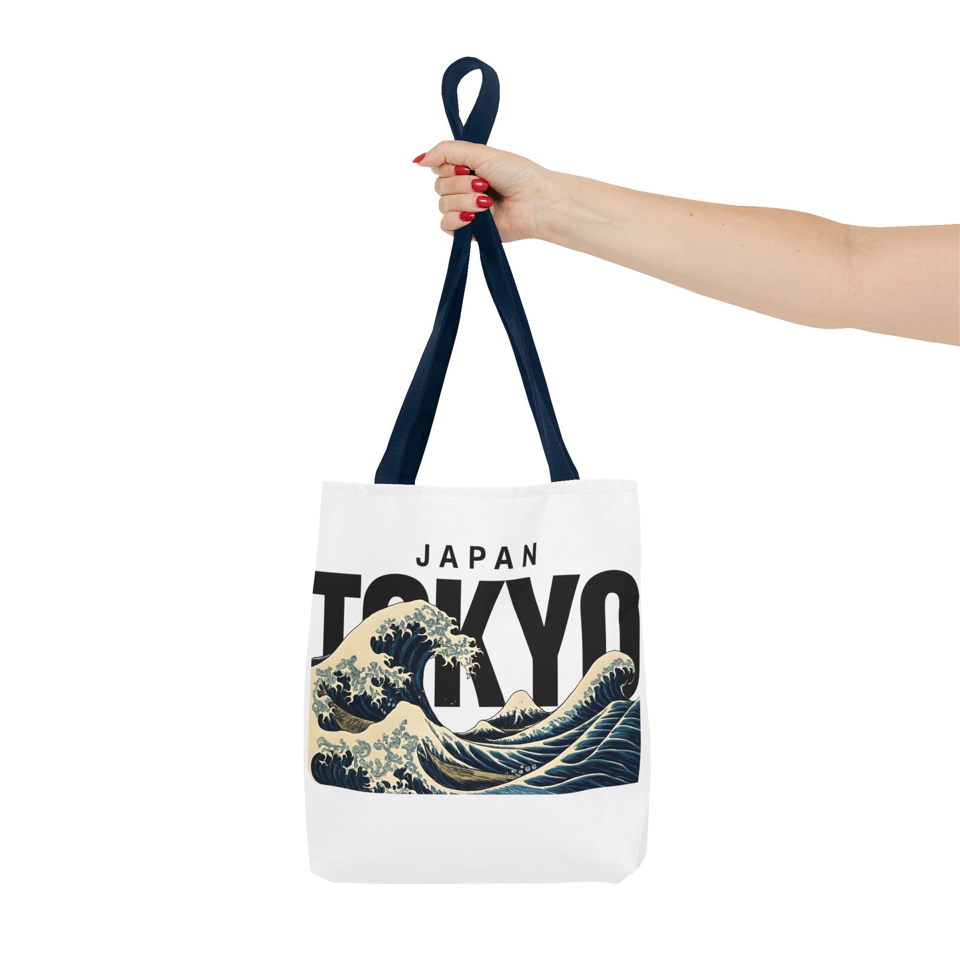Japan Tokyo Wave Tote Bag