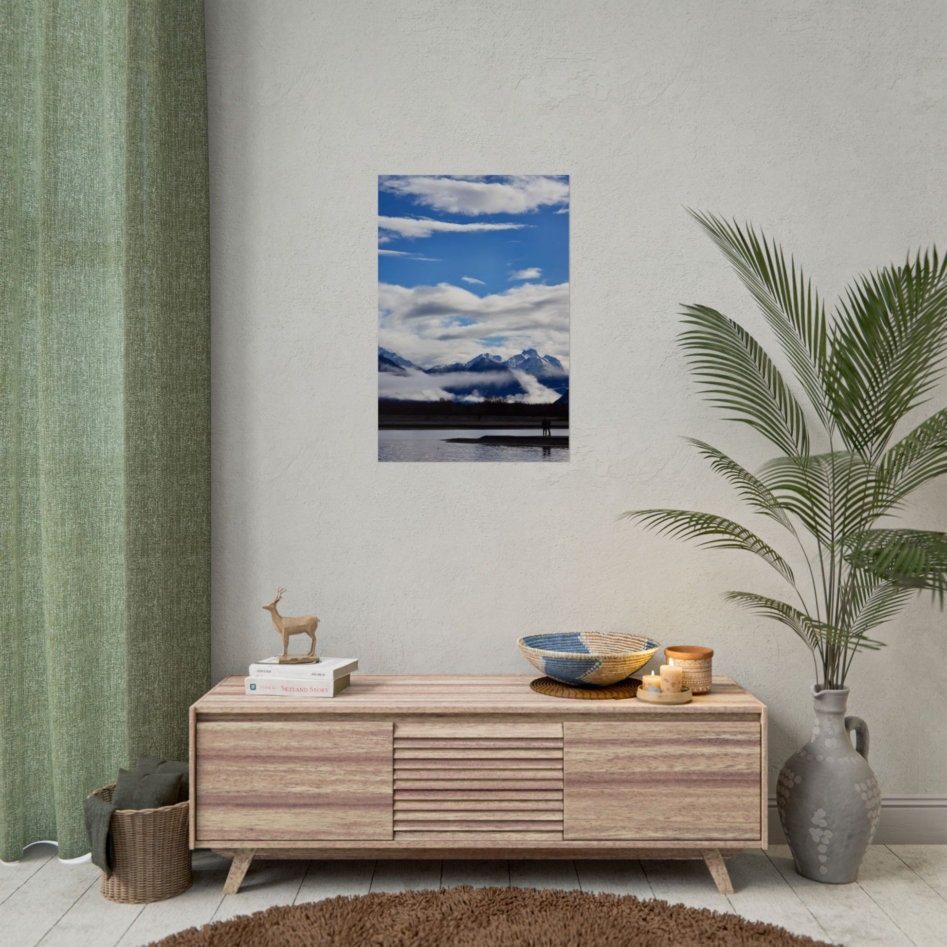 Glenorchy Serene Landscape Print