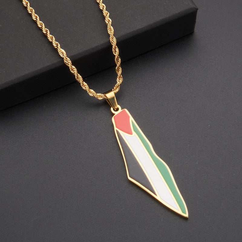 Palestine Pendant Necklace