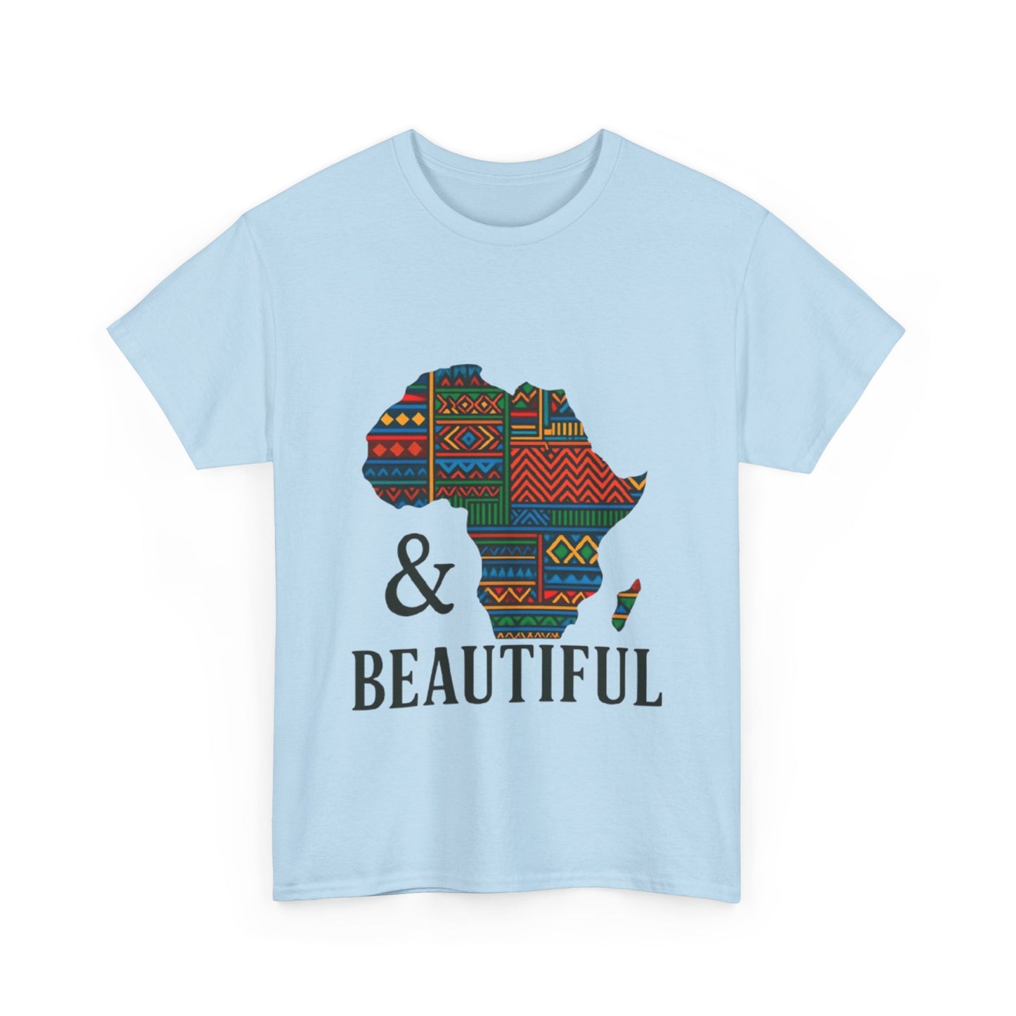 African Map Unisex Cotton T-Shirt