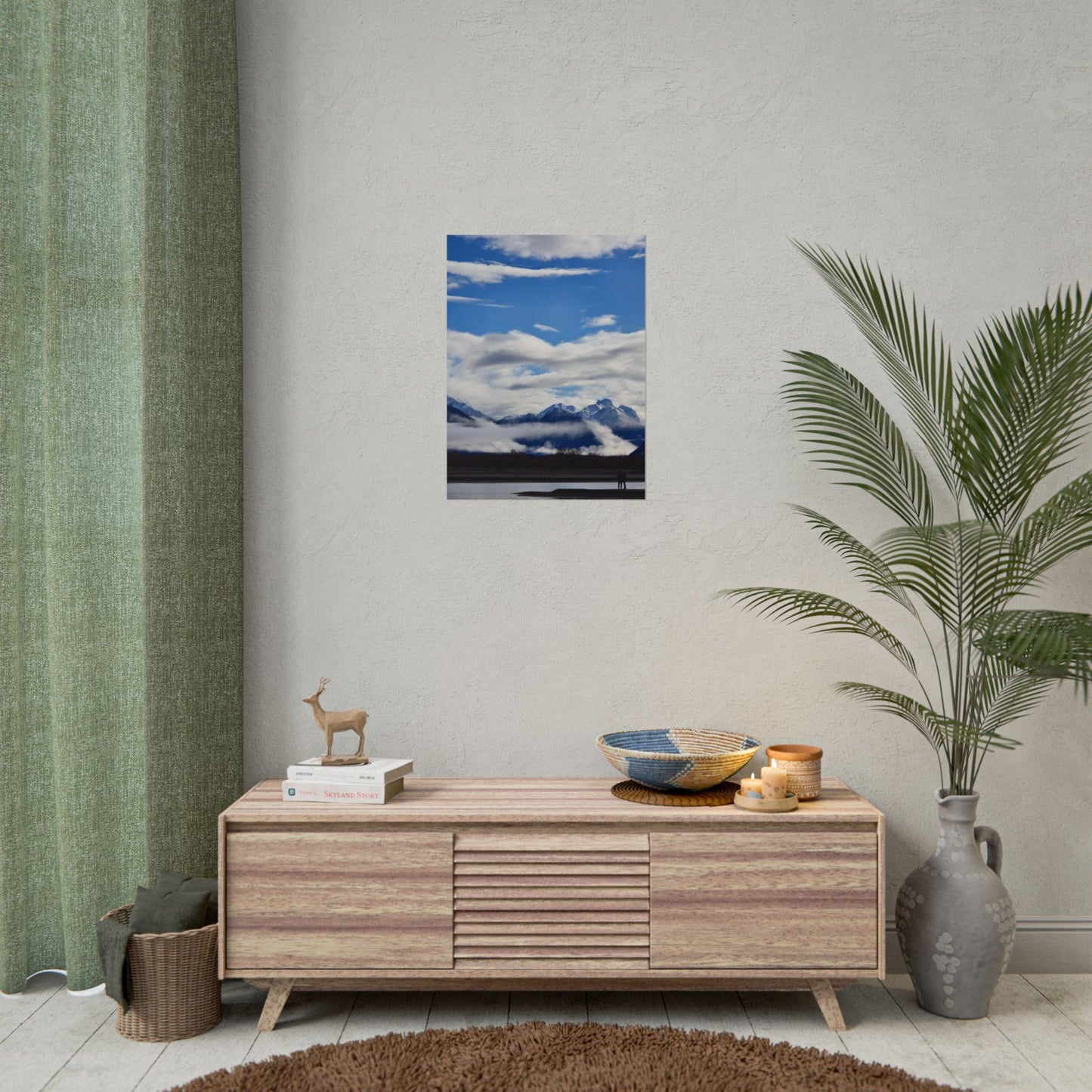 Glenorchy Serene Landscape Print