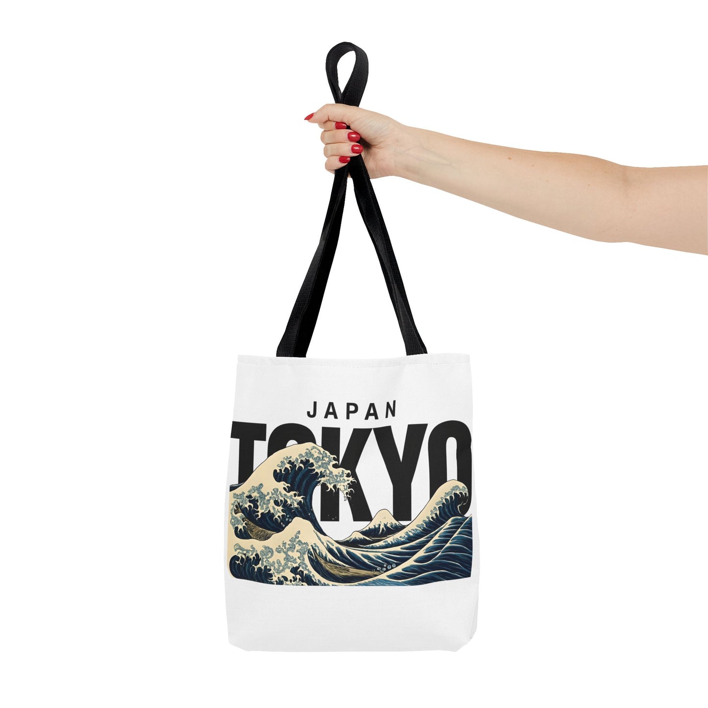 Japan Tokyo Wave Tote Bag