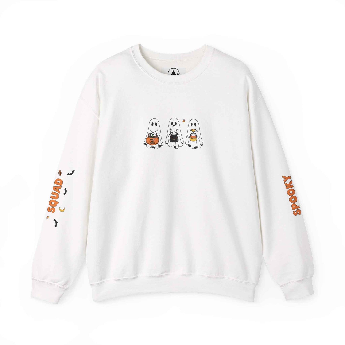 Spooky Squad Sweatshirt White