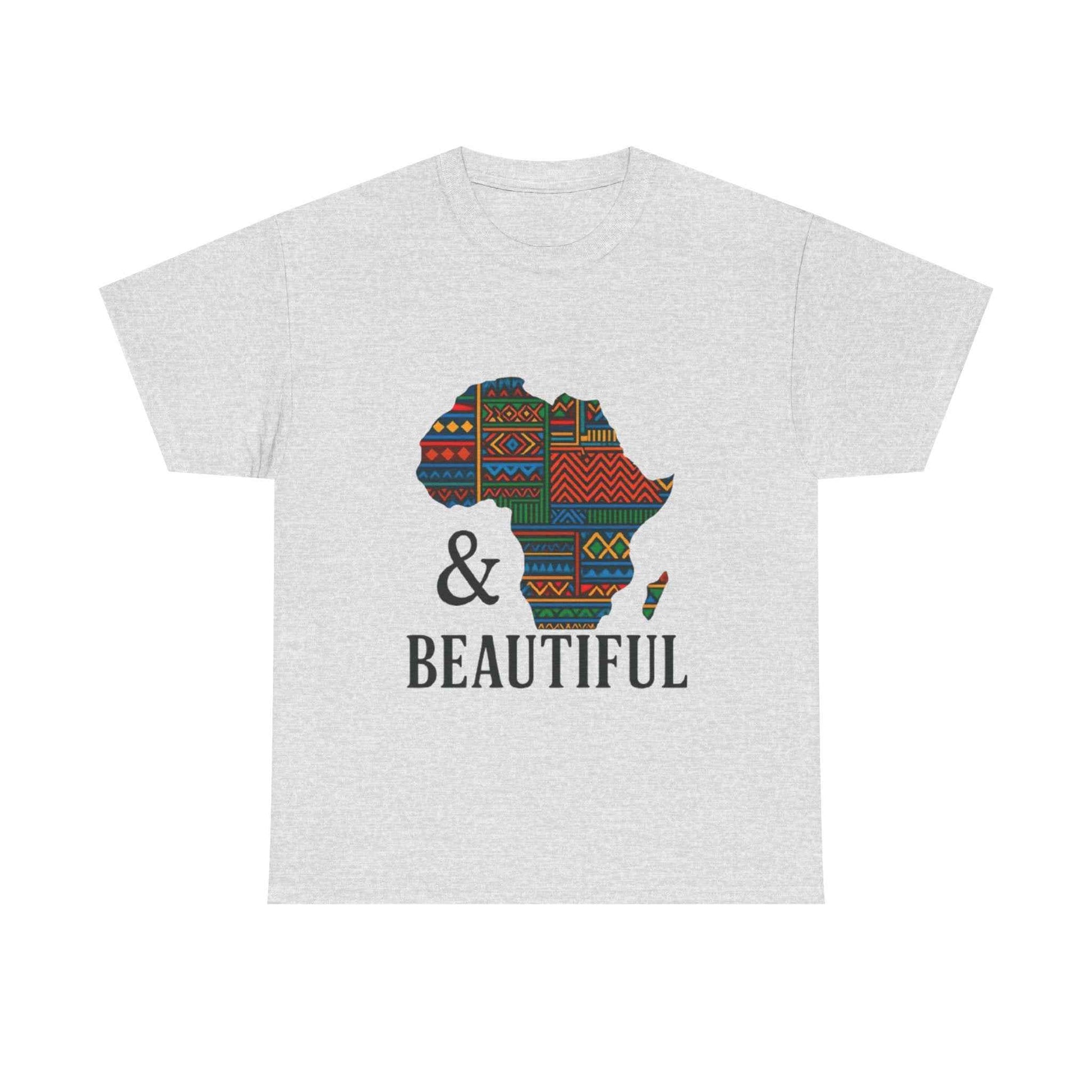 African Map Beautiful Tee Ash