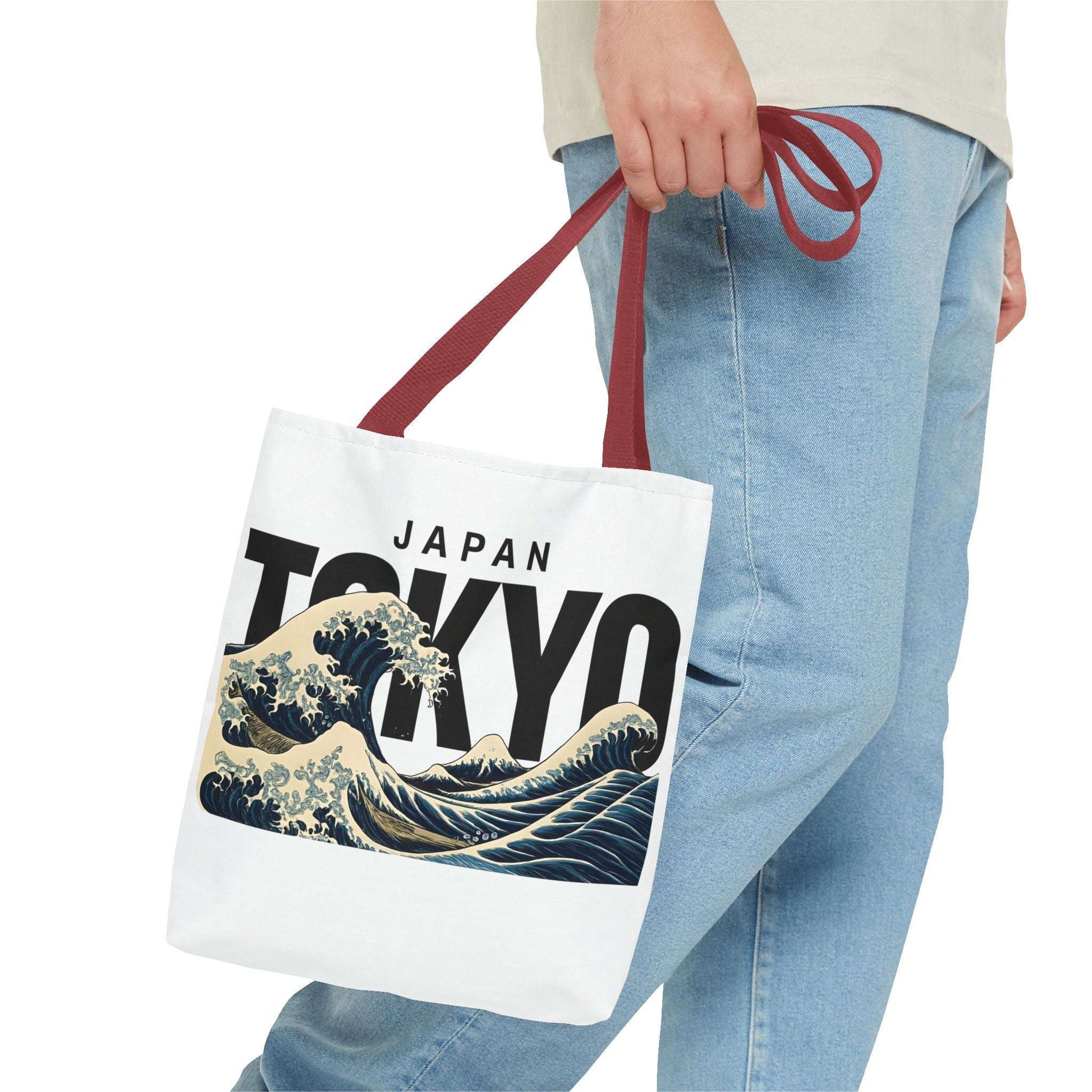 Japan Tokyo Wave Tote Bag