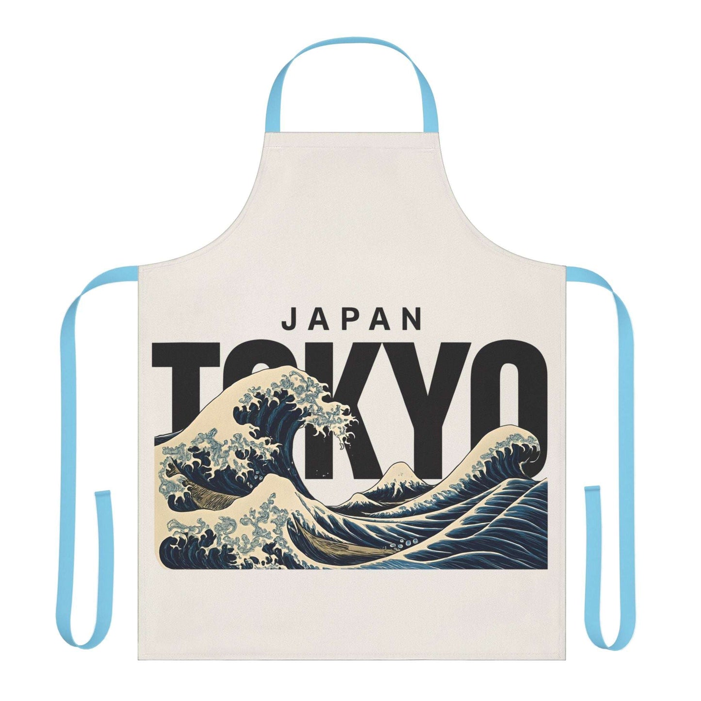 Tokyo Wave Apron One size Blue