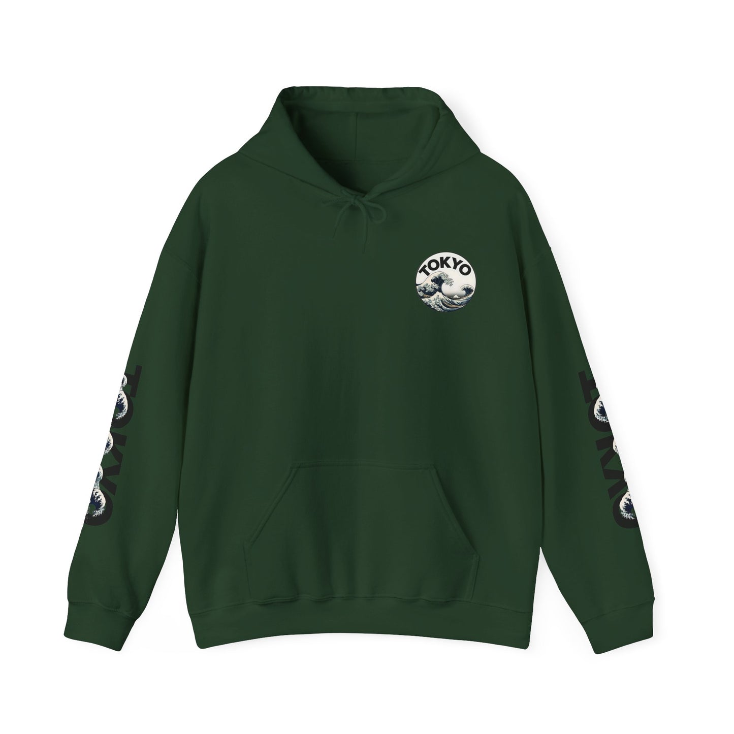 Cozy Unisex Heavy Blend Hoodie Forest Green