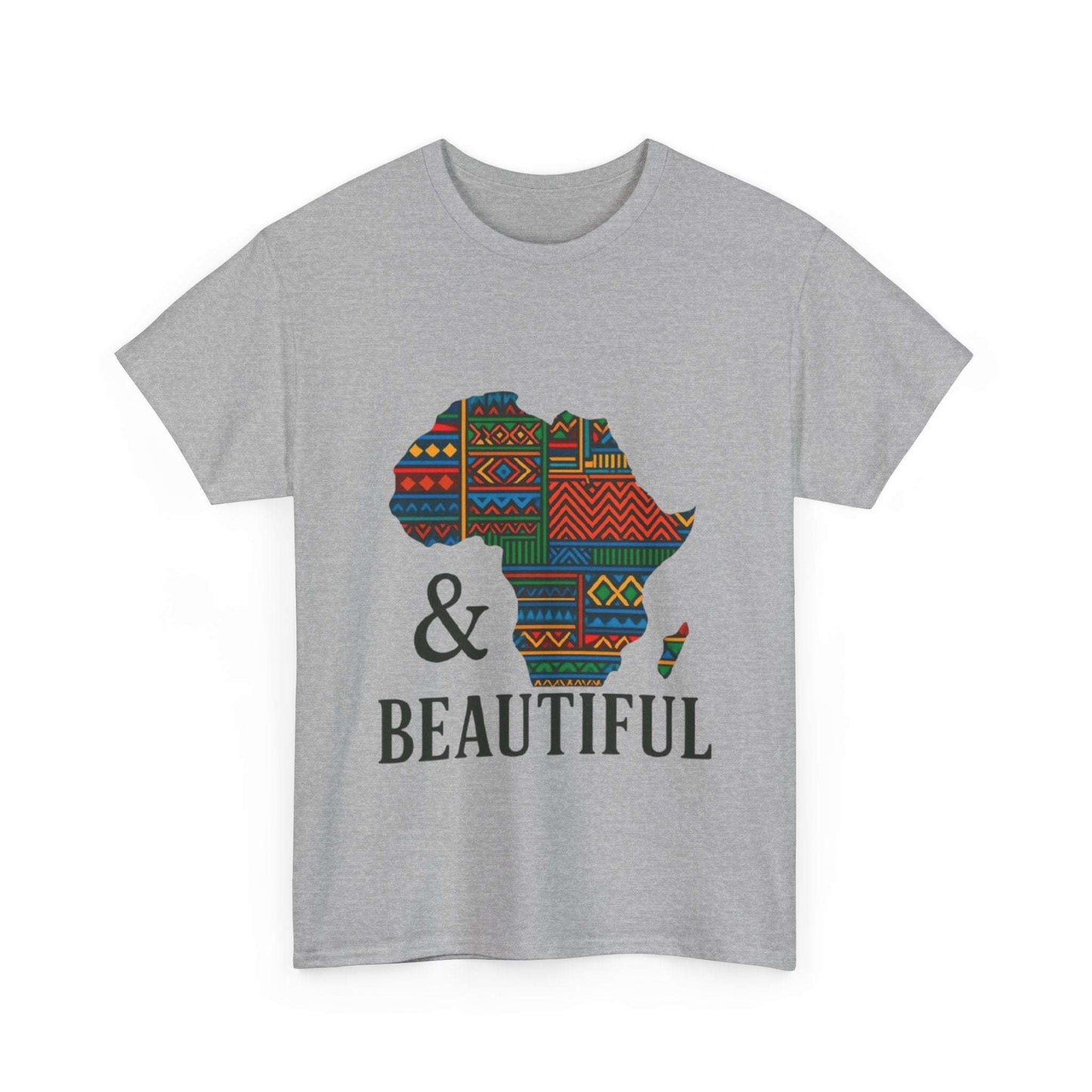 African Map Unisex Cotton T-Shirt