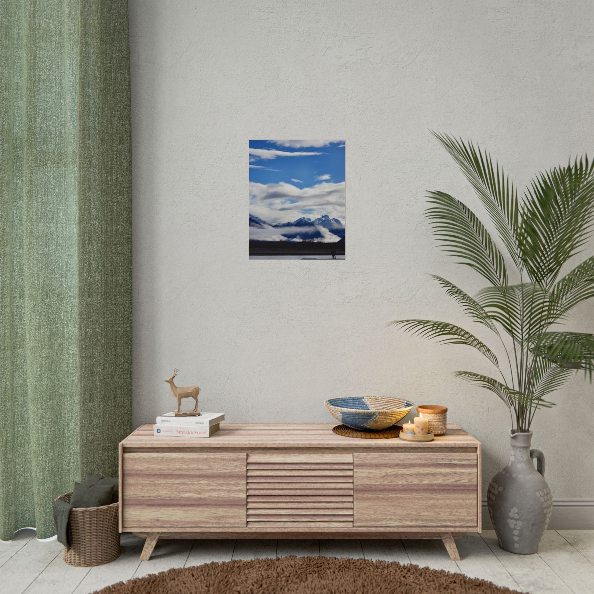 Glenorchy Serene Landscape Print