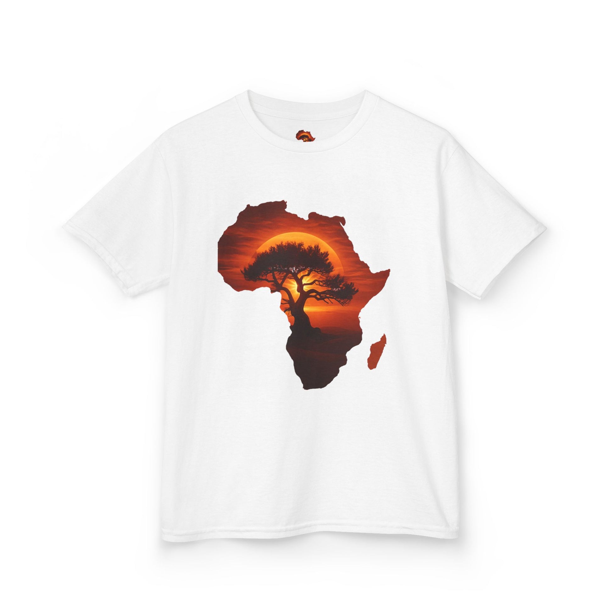 Unique Africa Map Kids Tee