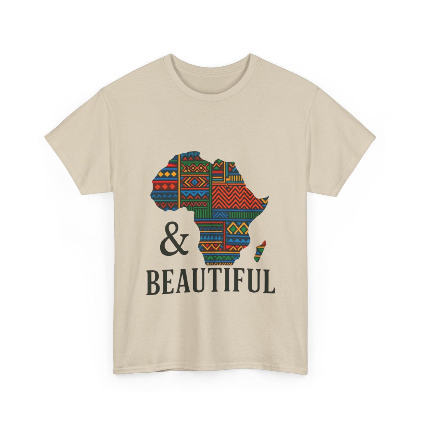 African Map Unisex Cotton T-Shirt