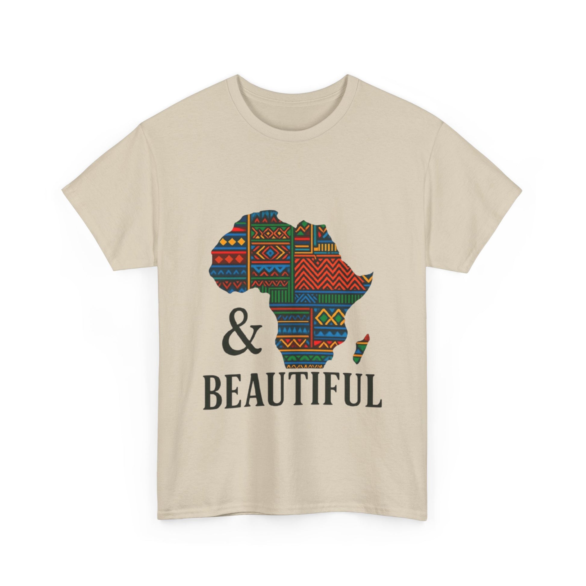 African Map Unisex Cotton T-Shirt