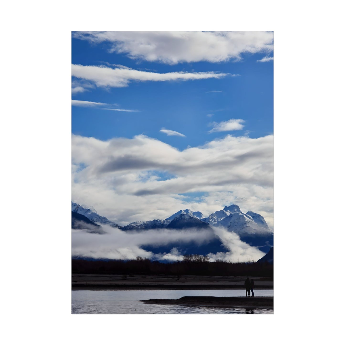 Glenorchy Serene Landscape Print 5" x 7" (Vertical) Matte