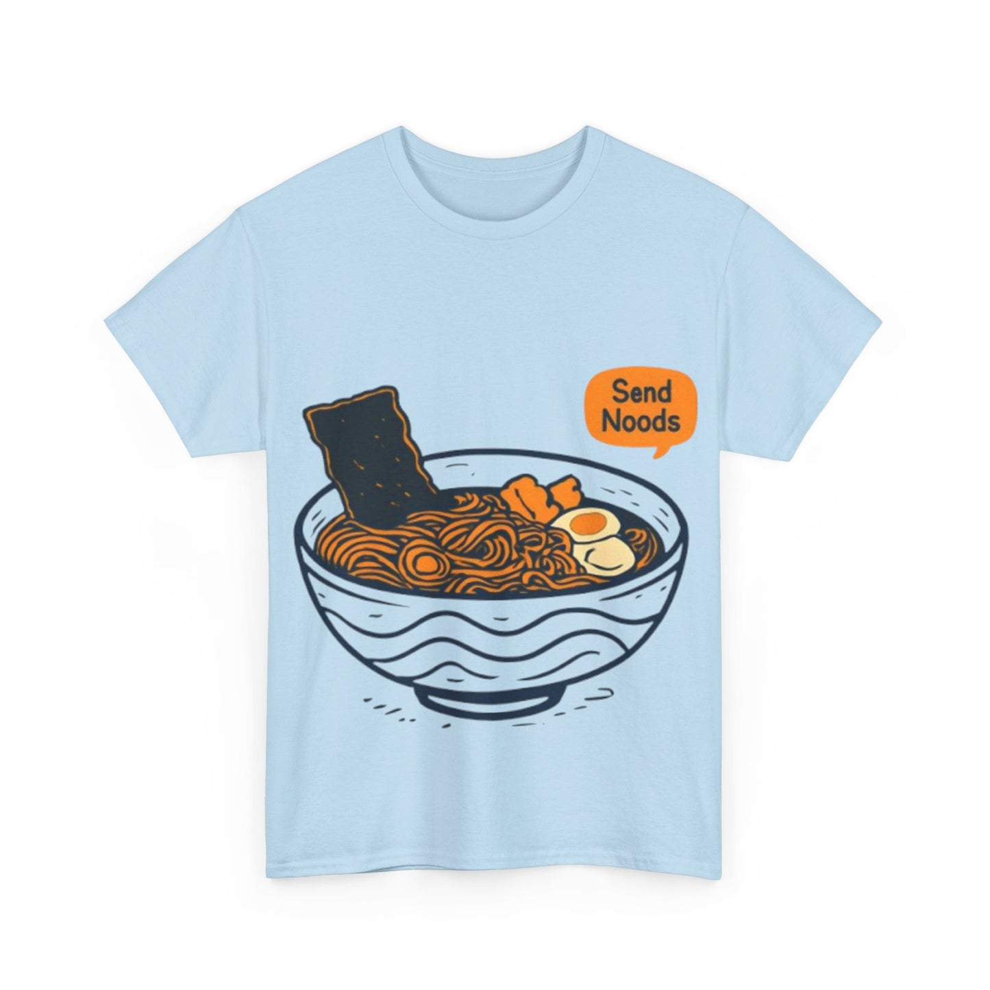 Funny Ramen Shirt Unisex Heavy Cotton Tee