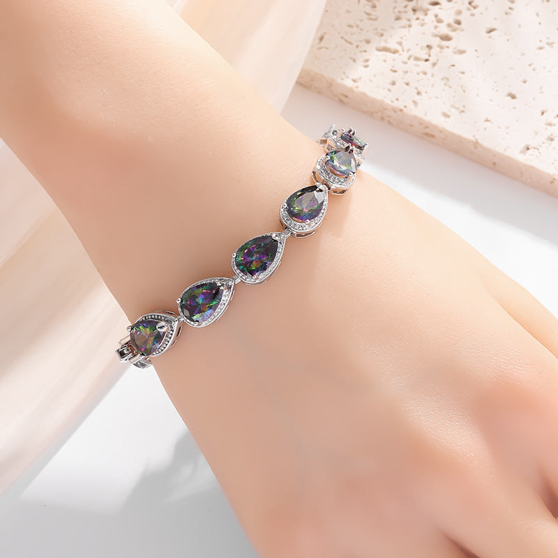 Rainbow Gemstone Bracelet