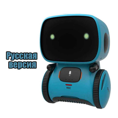 Interactive Voice-Controlled Smart Robot Russian Blue