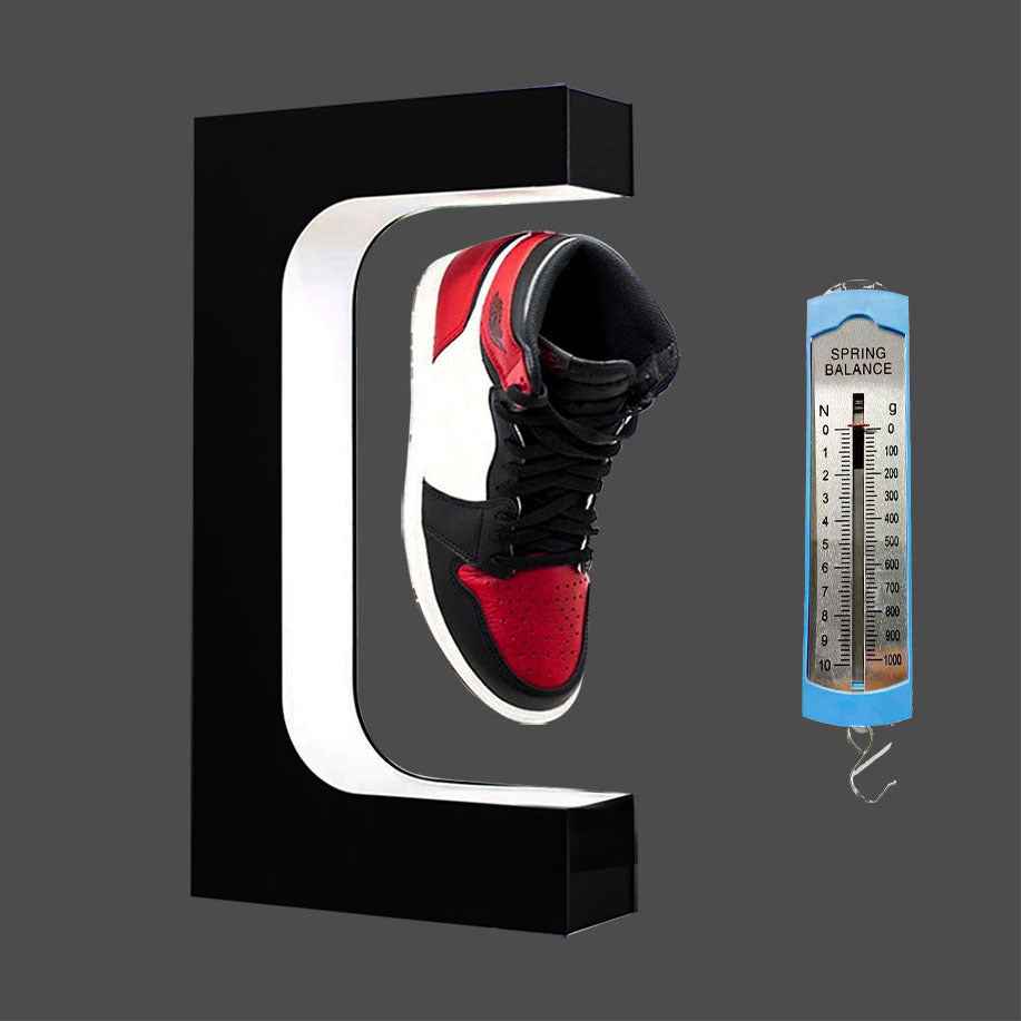 Adjustable Magnetic Levitation Shoe Display Rack