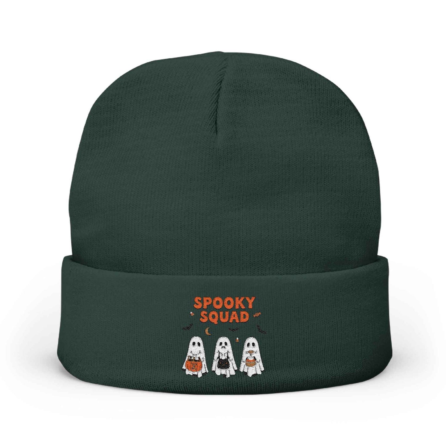 Spooky Squad Beanie One size Dark Green