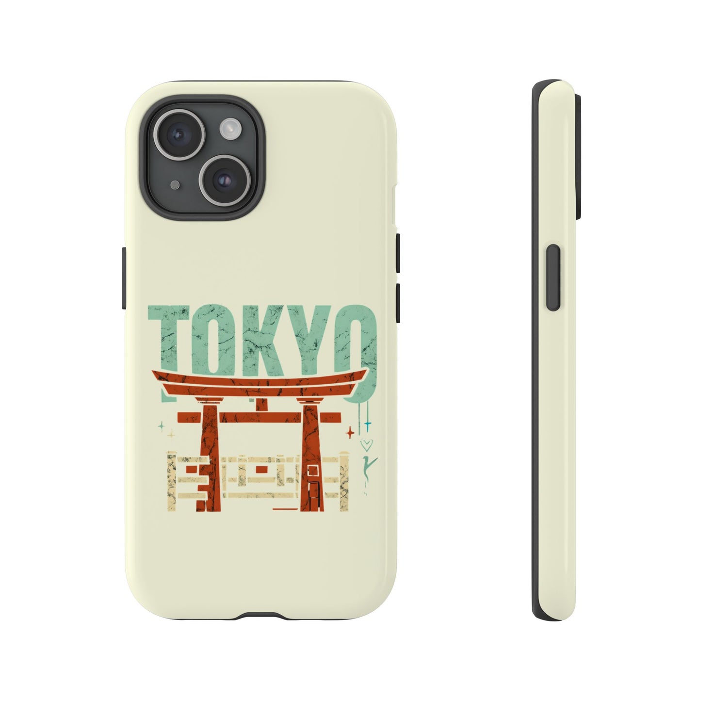 Tokyo-Inspired Smartphone Case iPhone 15 Glossy