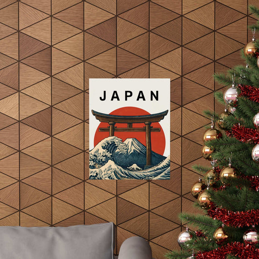 Japanese Wave Art Poster