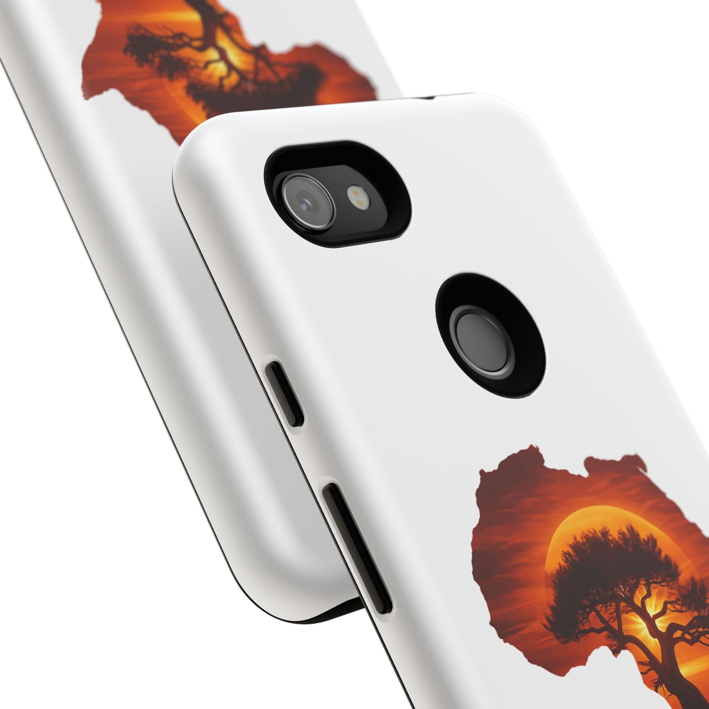 Unique Africa Map Sunset Phone Case