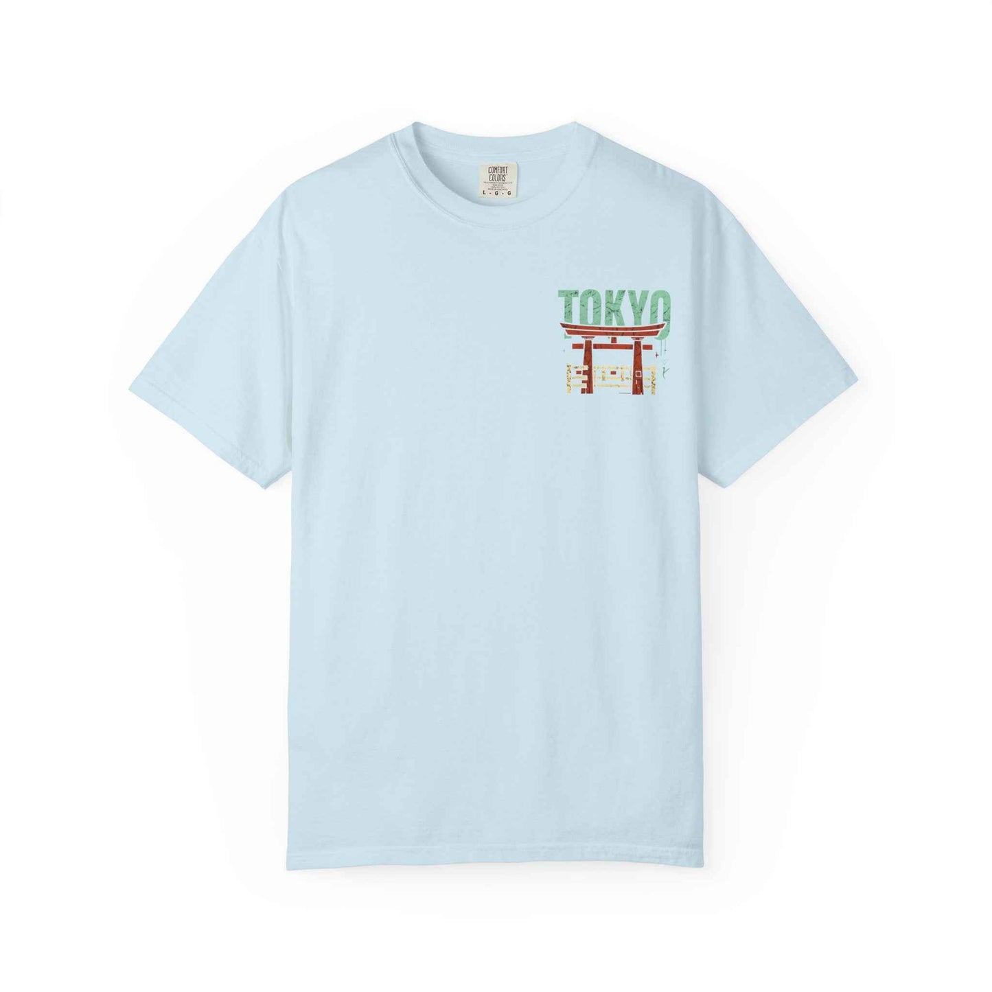 Tokyo Mt Fuji Vibes Unisex T-Shirt Chambray