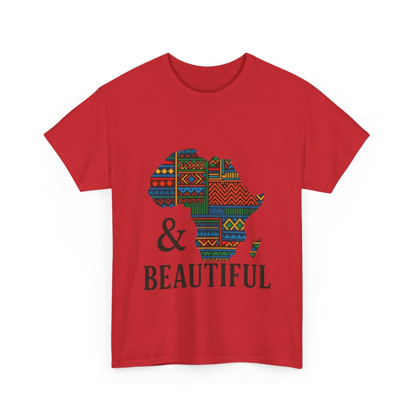 African Map Unisex Cotton T-Shirt